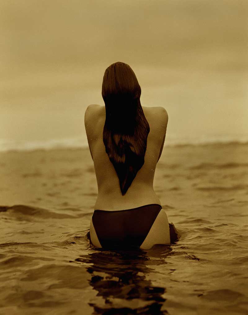 Die 80er, die 90er grüßen Herb Ritts in Berlin CW Ritts Woman in Sea Gold Toned 1 Die 80er, die 90er grüßen Herb Ritts in Berlin