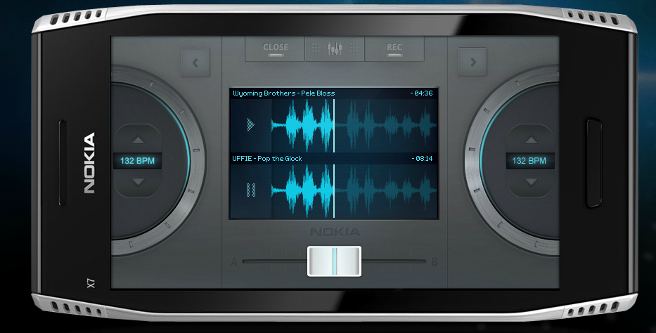 ScratchOn DJ App für Symbian 3 dj2 ScratchOn DJ App für Symbian 3