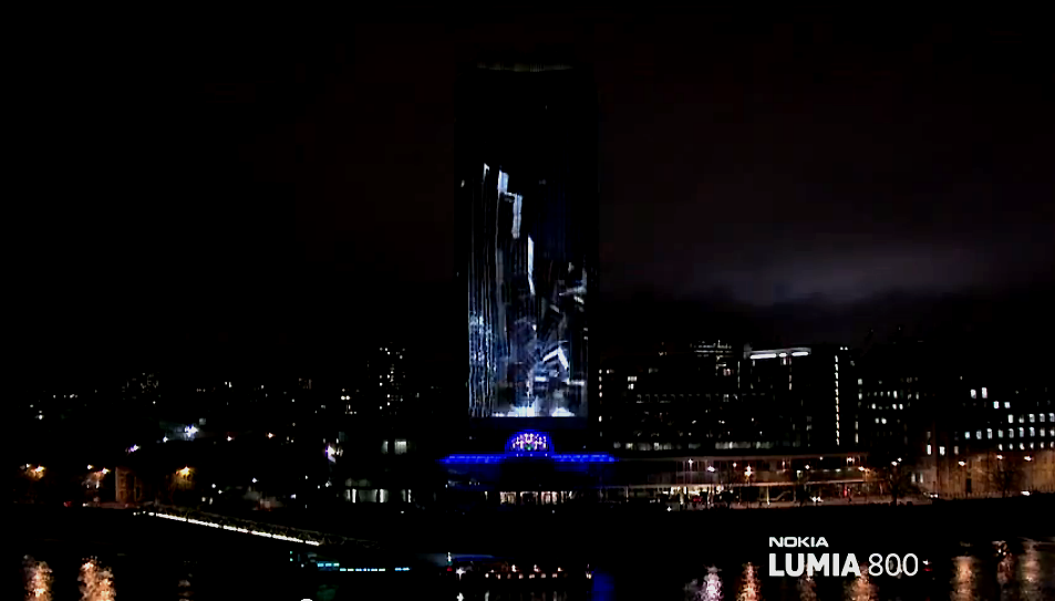 Nokia lights up London Das Lumia 800 live Bild 5 Nokia lights up London Das Lumia 800 live