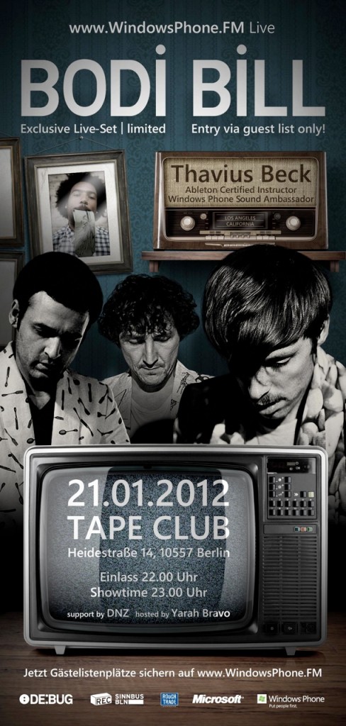 WPfm_TapeclubFlyer_DINlang_front WPfm TapeclubFlyer DINlang front 488x1024 Tape dir einen: Mit dem Windows Phone zu Bodi Bill